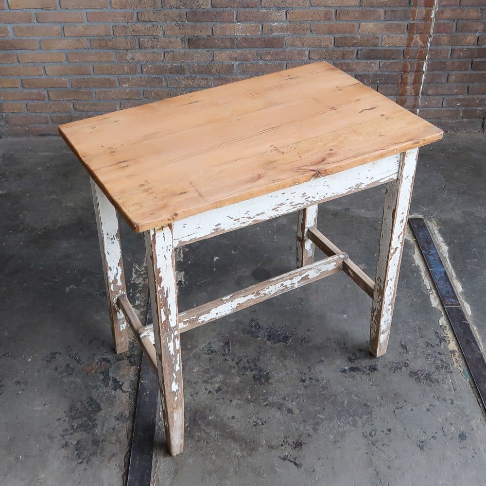 Brocante bijzettafeltje - Afbeelding 2