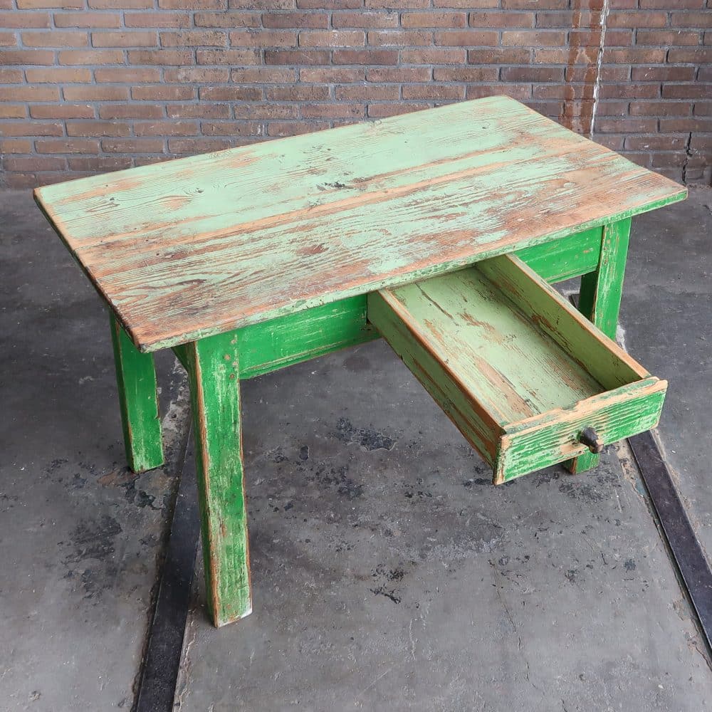 Brocante bijzettafel - Afbeelding 2