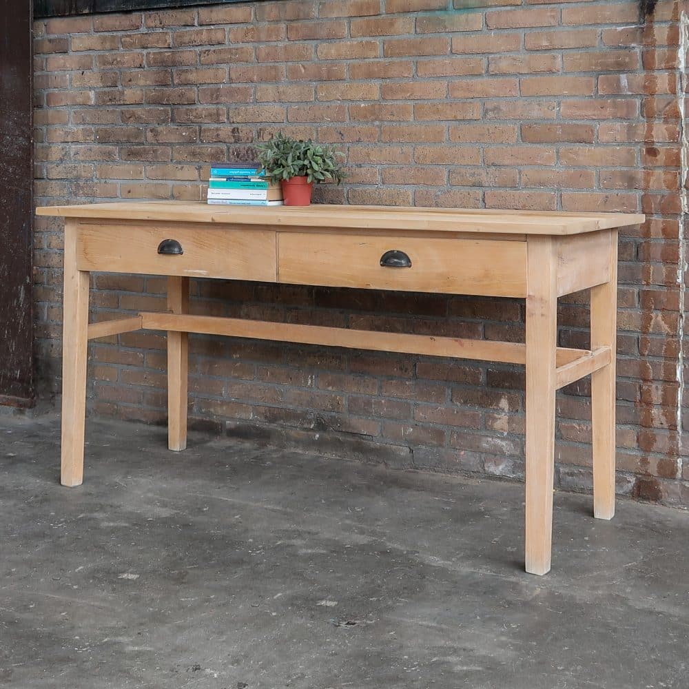 Houten bureau - Afbeelding 2