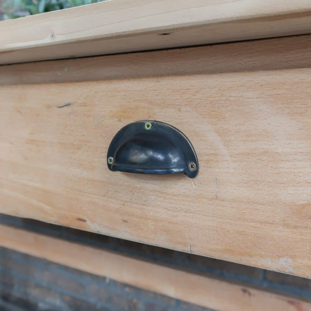 Houten bureau - Afbeelding 4