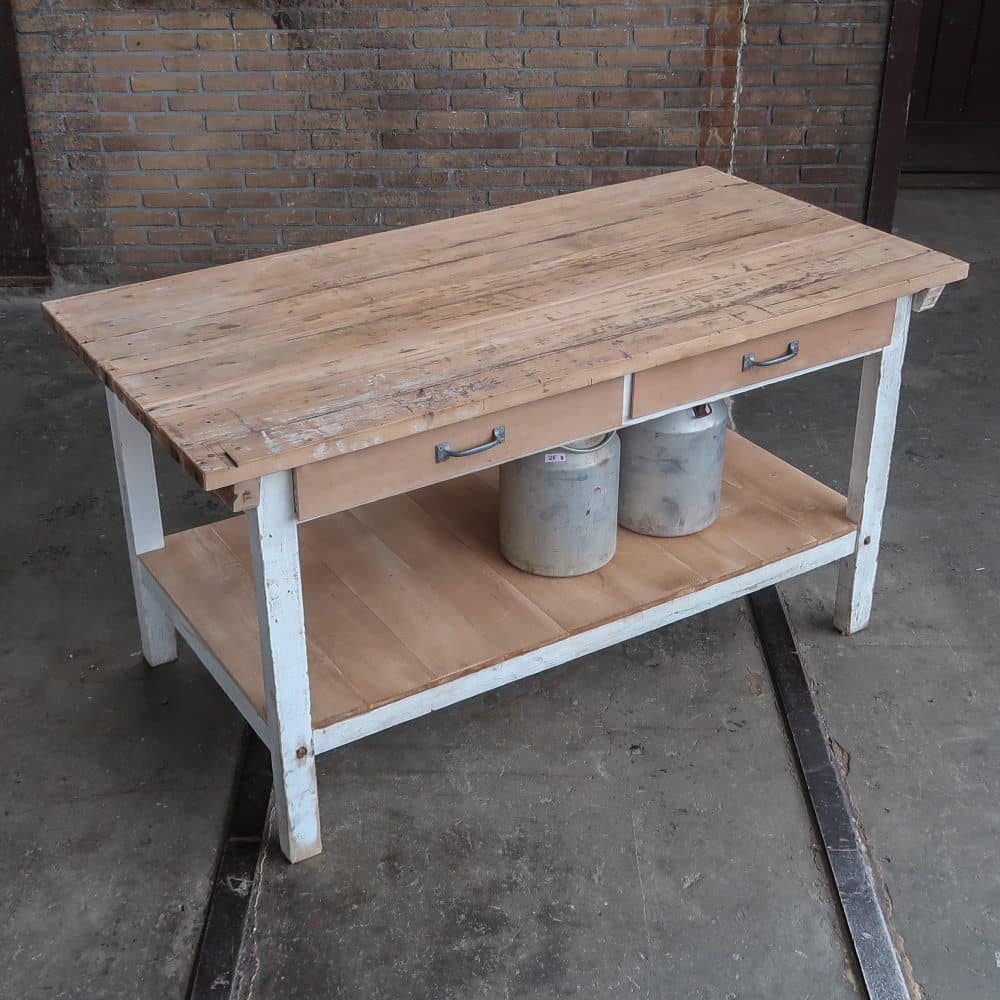 Brocante werktafel - Afbeelding 2