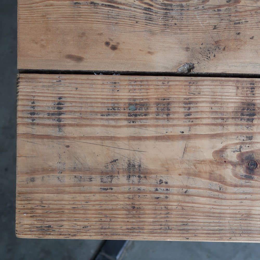 Tafel met metalen frame - Afbeelding 4