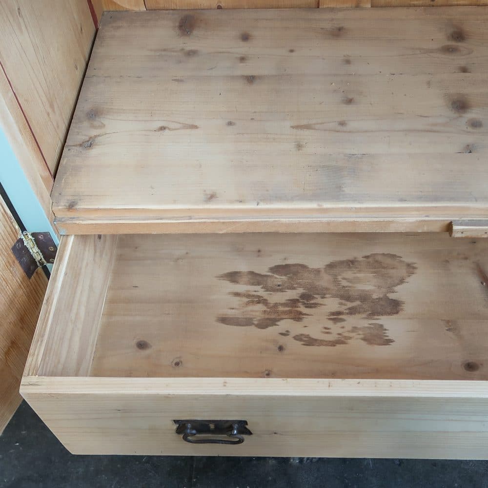 Brocante vitrinekast - Afbeelding 4
