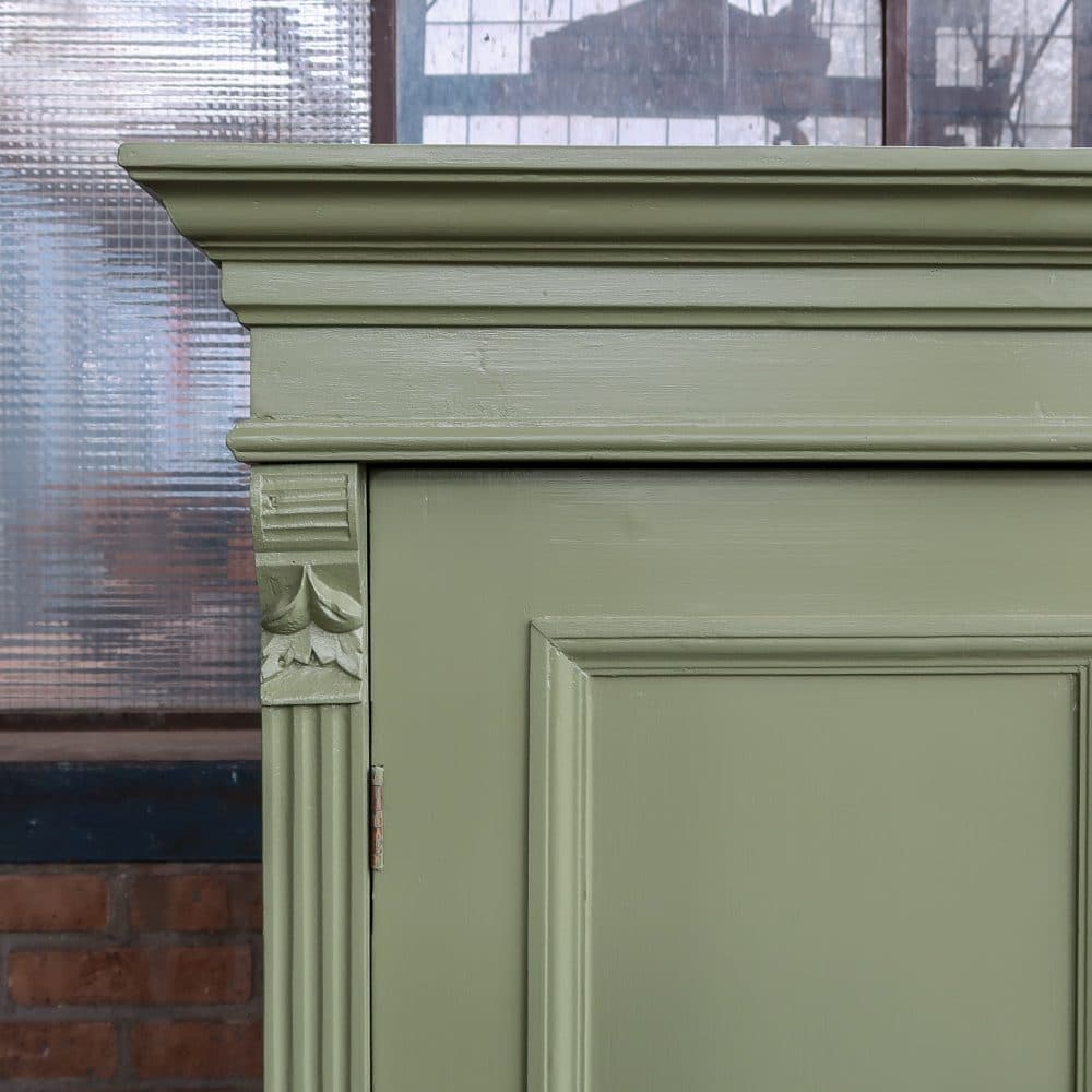 Groene eendeurs linnenkast - Afbeelding 4