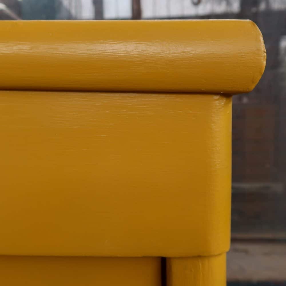 Brocante eendeurs vitrinekast - Afbeelding 6