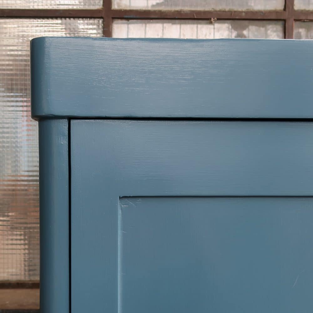 Blauwe eendeurs linnenkast - Afbeelding 4