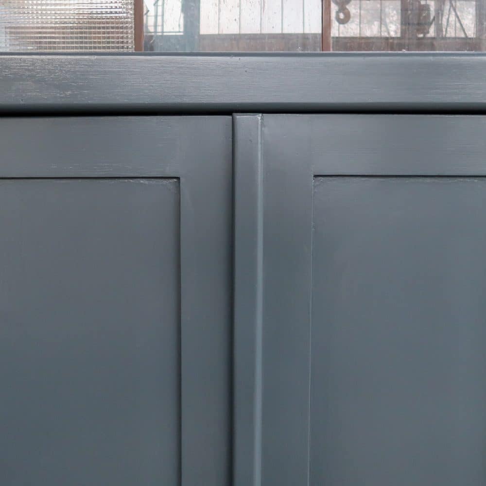 Donker blauwe linnenkast - Afbeelding 4