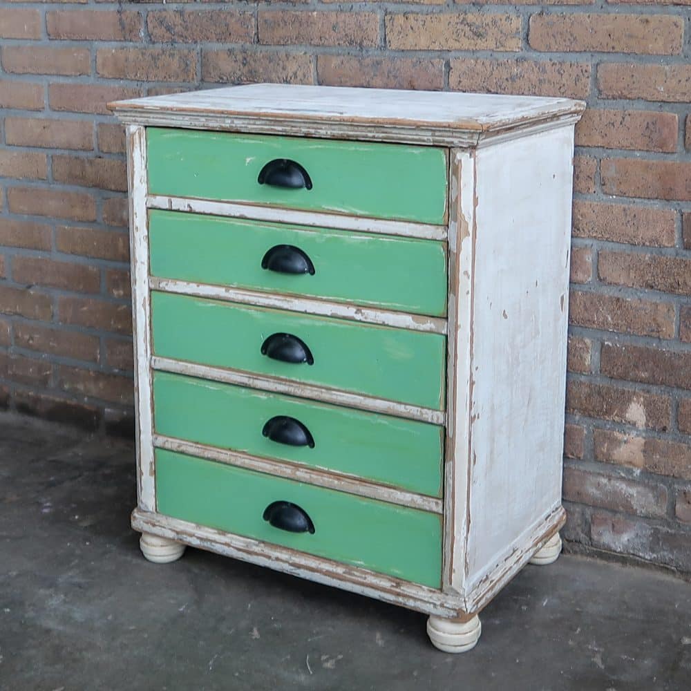 Brocante ladekastje - Afbeelding 2