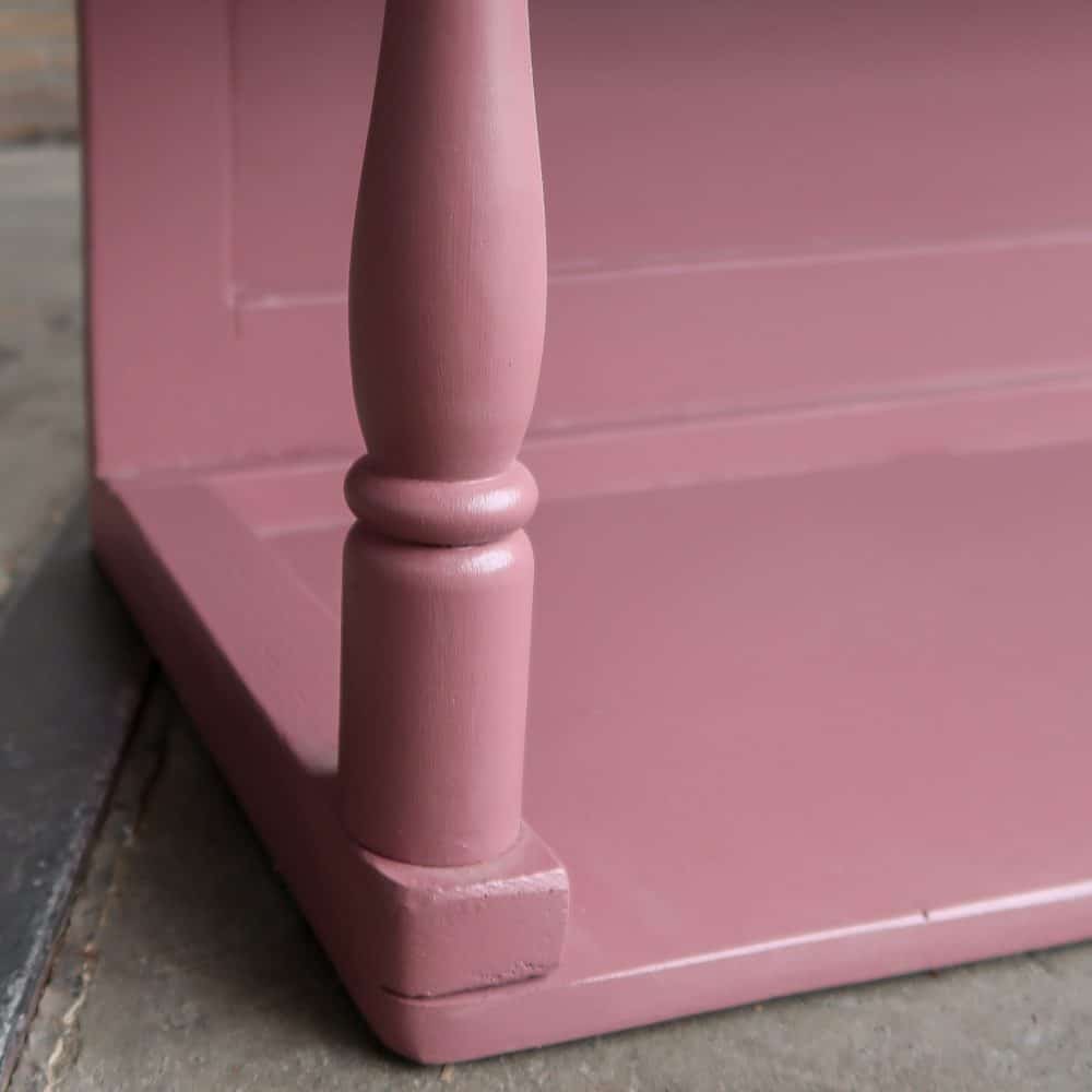 Brocante roze hangkast - Afbeelding 6
