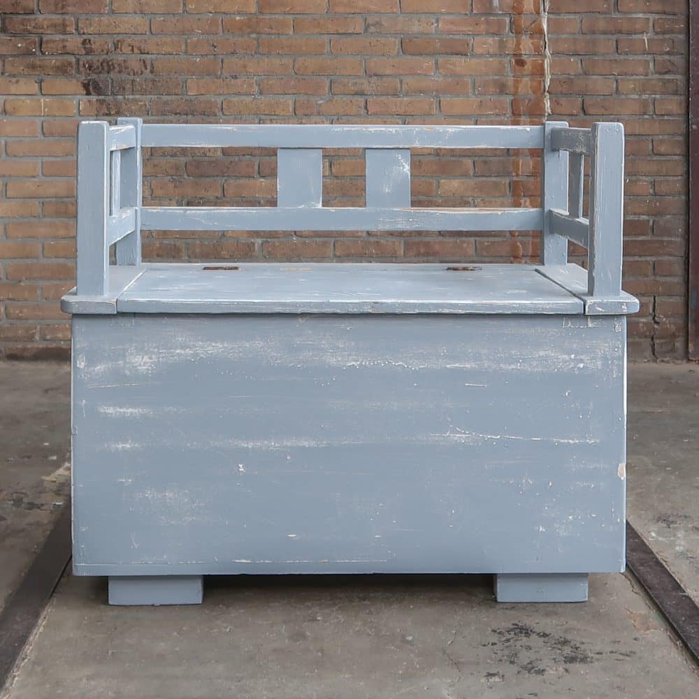 Brocante klepbankje - Afbeelding 3