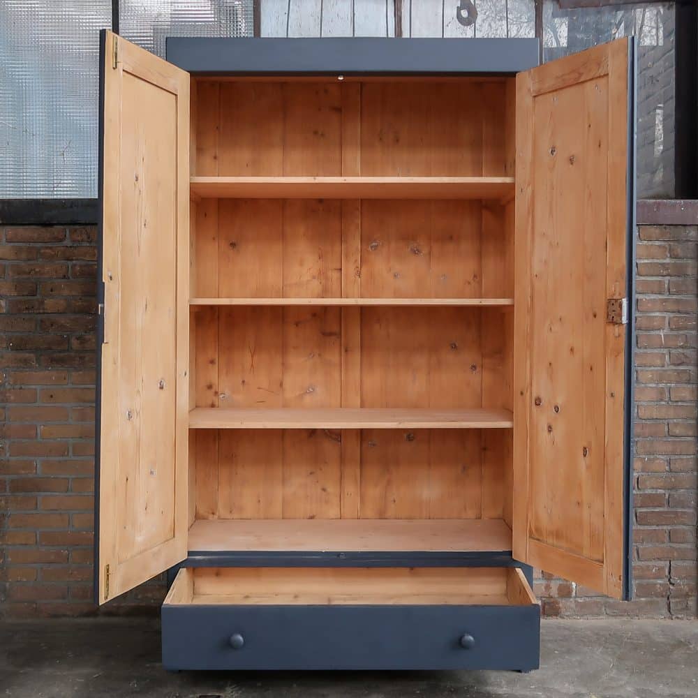 Brocante linnenkast - Afbeelding 3