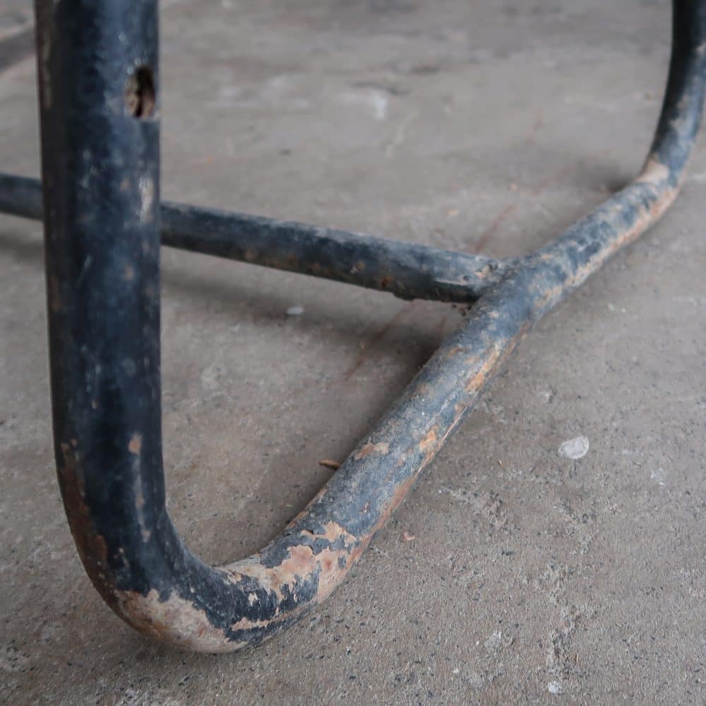 Brocante houten bankje - Afbeelding 5
