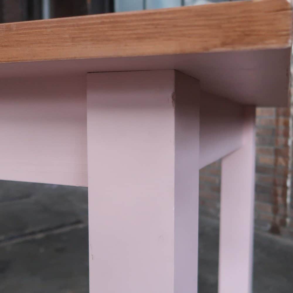 Houten eettafel - Afbeelding 7