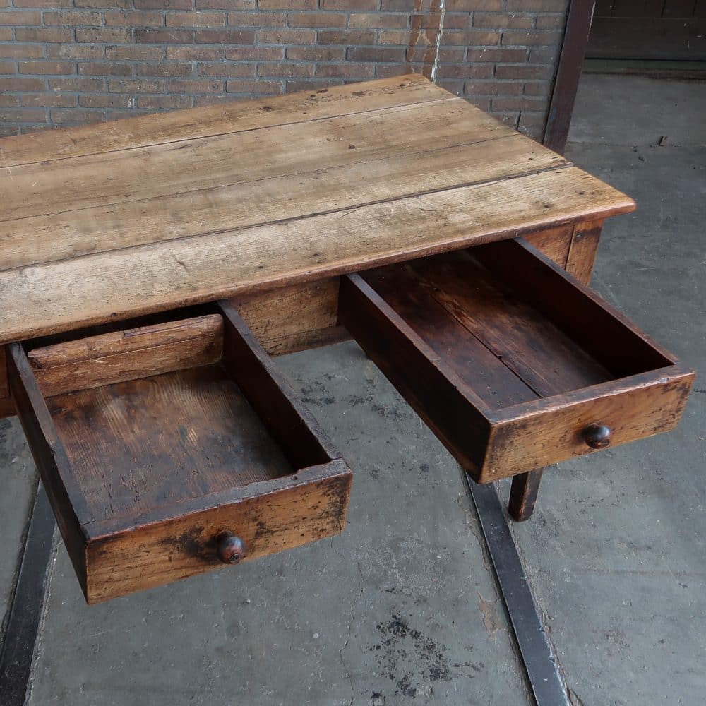Antieke tafel - Afbeelding 3