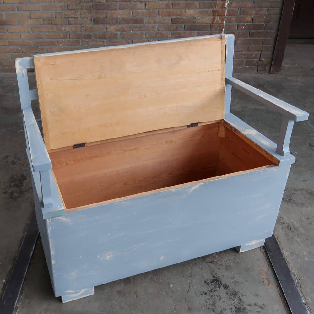 Brocante klepbankje - Afbeelding 2
