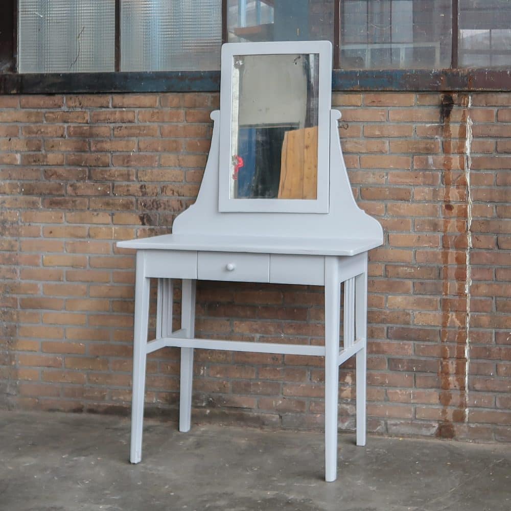 Brocante houten kaptafel - Afbeelding 2