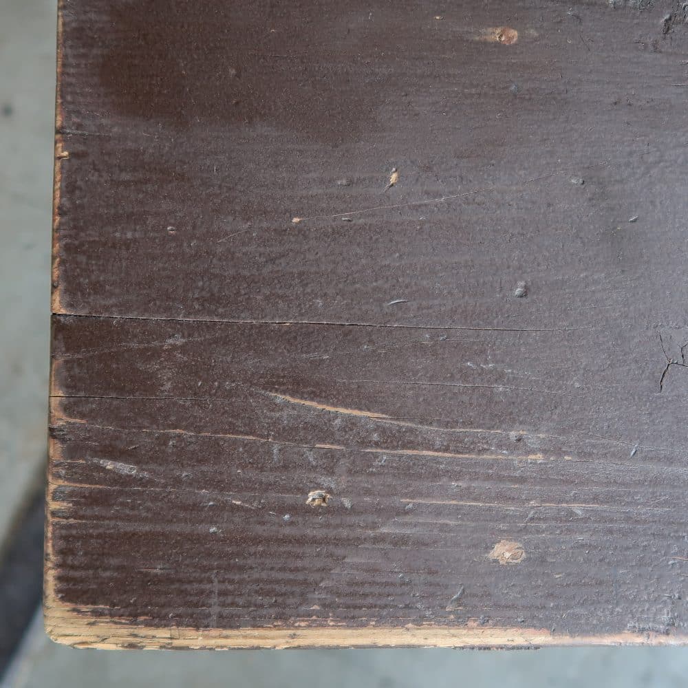 Brocante kruispoot tafeltje - Afbeelding 3
