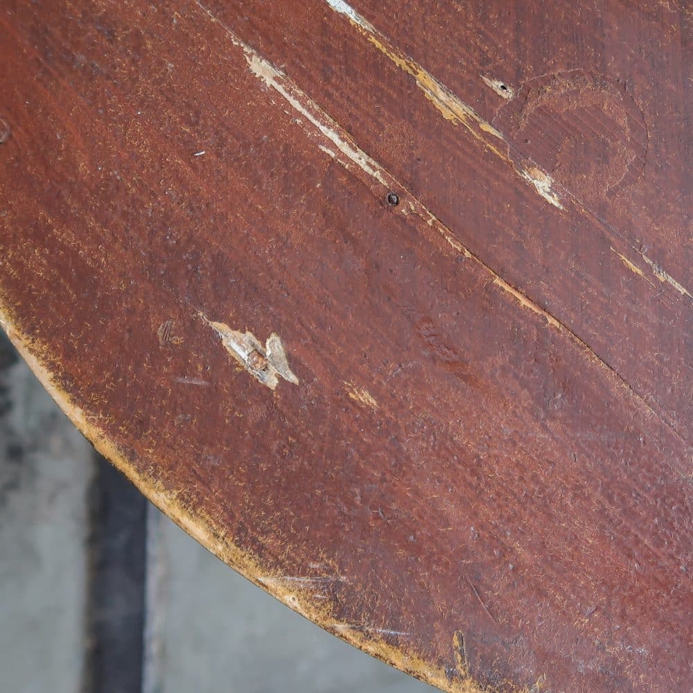 Rond brocante tafeltje - Afbeelding 3