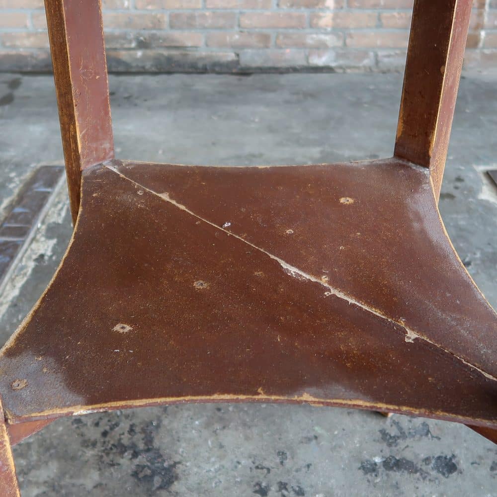 Rond brocante tafeltje - Afbeelding 4