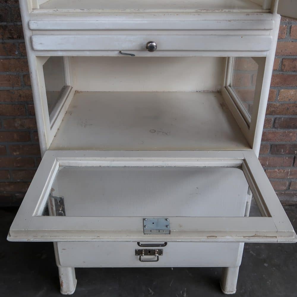 Vintage houten dokterskast - Afbeelding 5