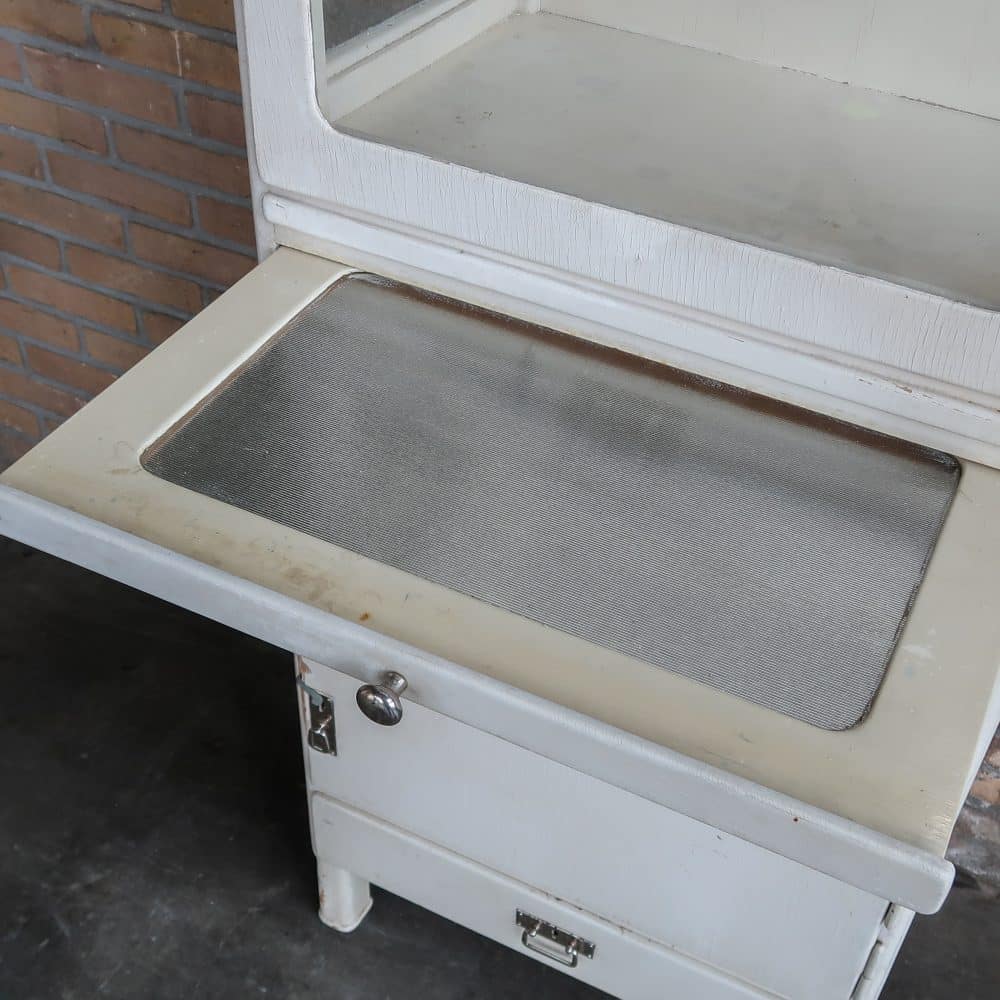 Vintage houten dokterskast - Afbeelding 7