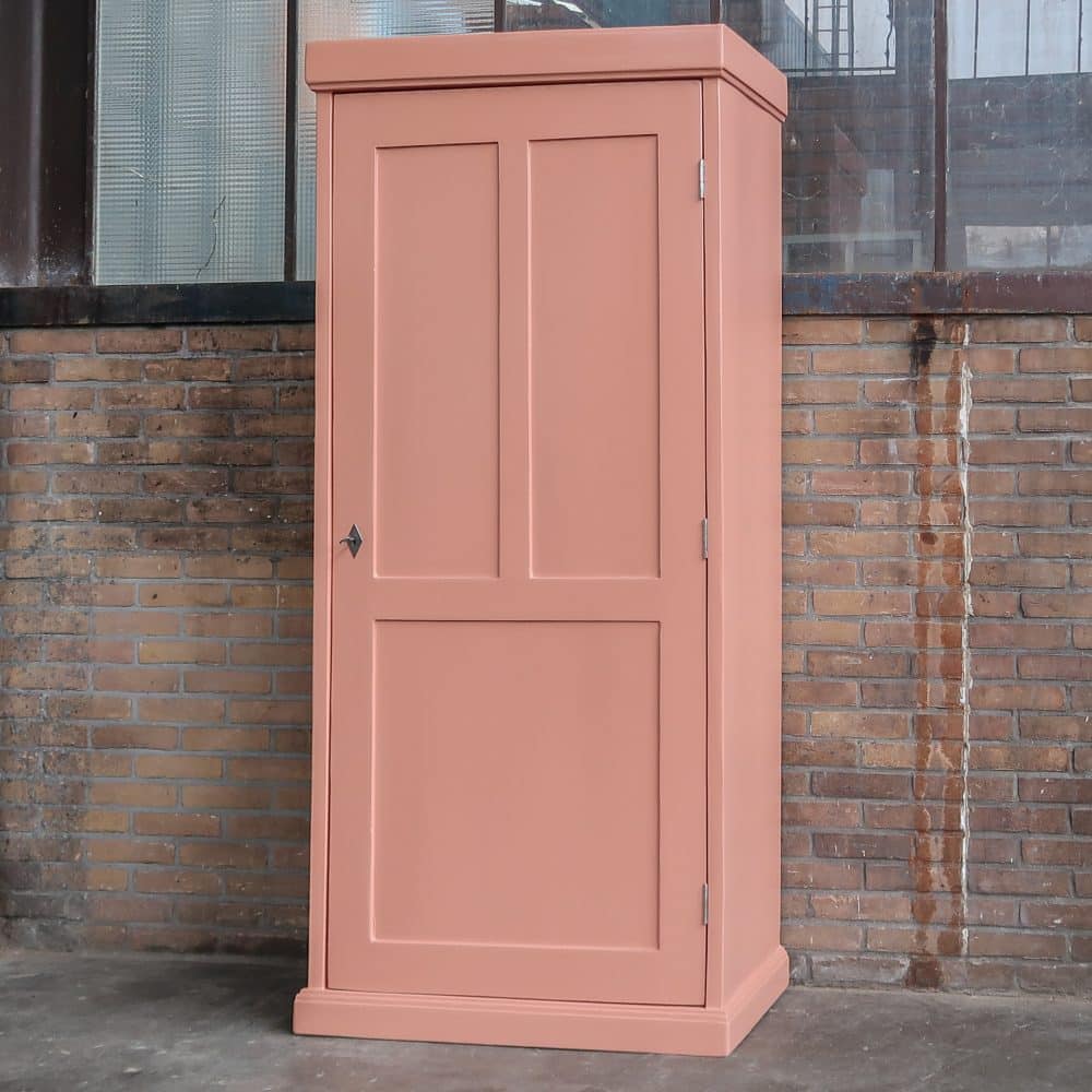 Roze eendeurs linnenkast - Afbeelding 2
