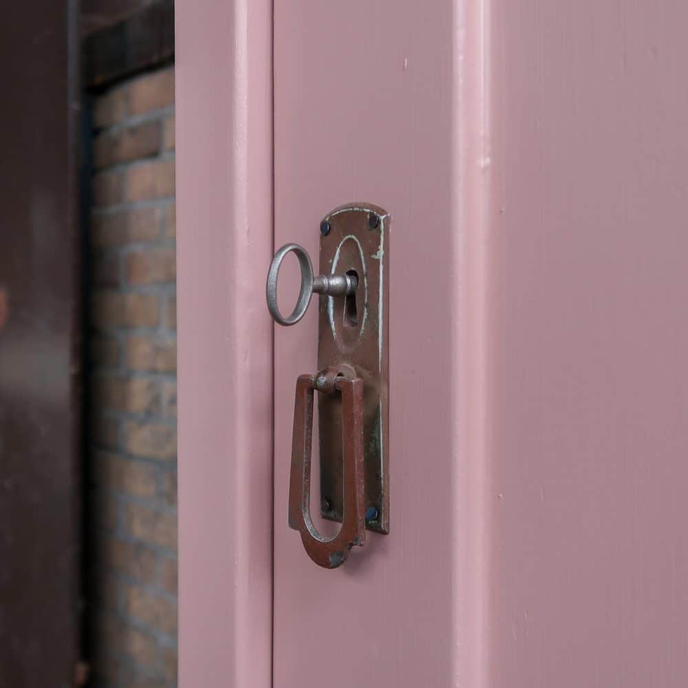 Roze eendeurs linnenkast - Afbeelding 7