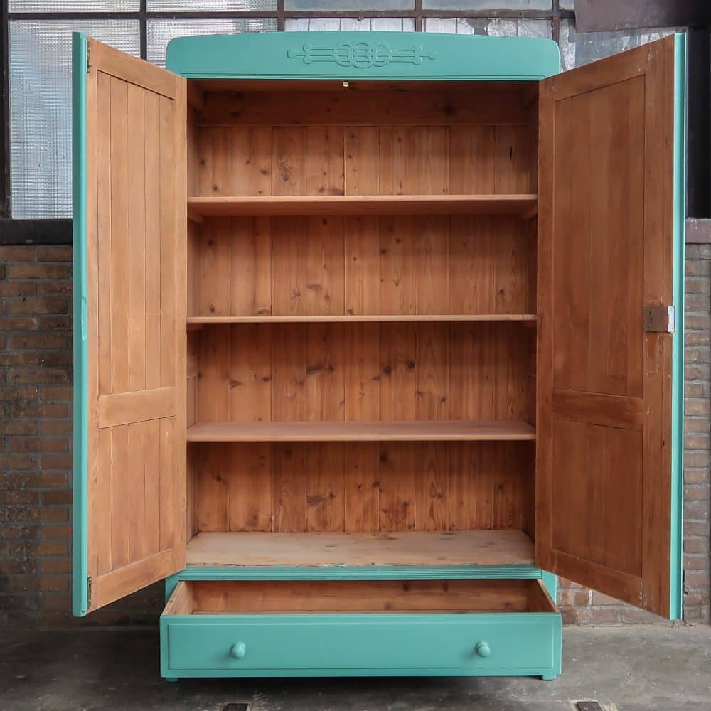 Brocante linnenkast - Afbeelding 3