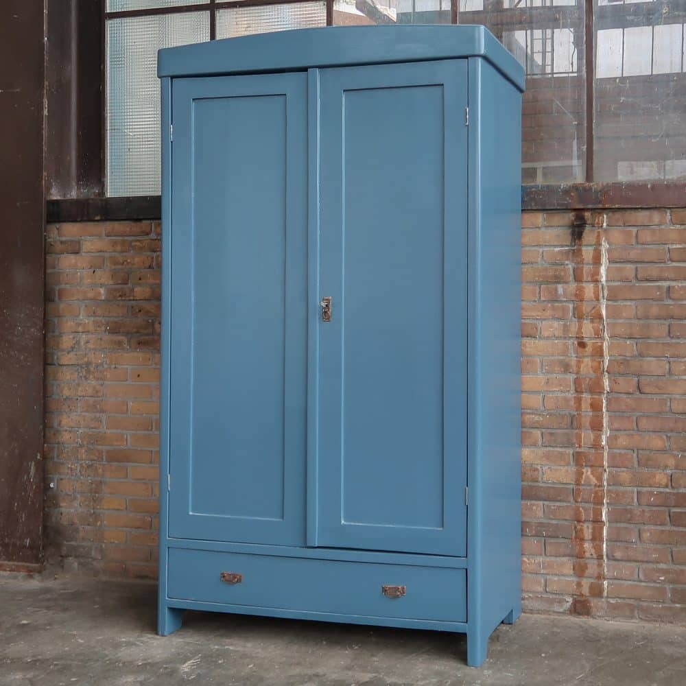 Blauwe linnenkast - Afbeelding 2