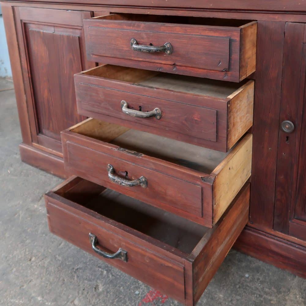 Grote brocante buffetkast - Afbeelding 6