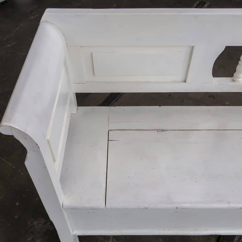 Lange brocante klepbank - Afbeelding 5