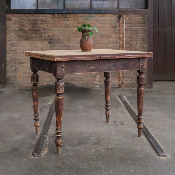 Brocante tafel - uitschuifbaar