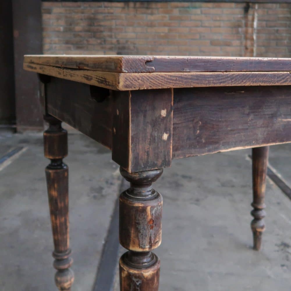 Brocante tafel - uitschuifbaar - Afbeelding 7