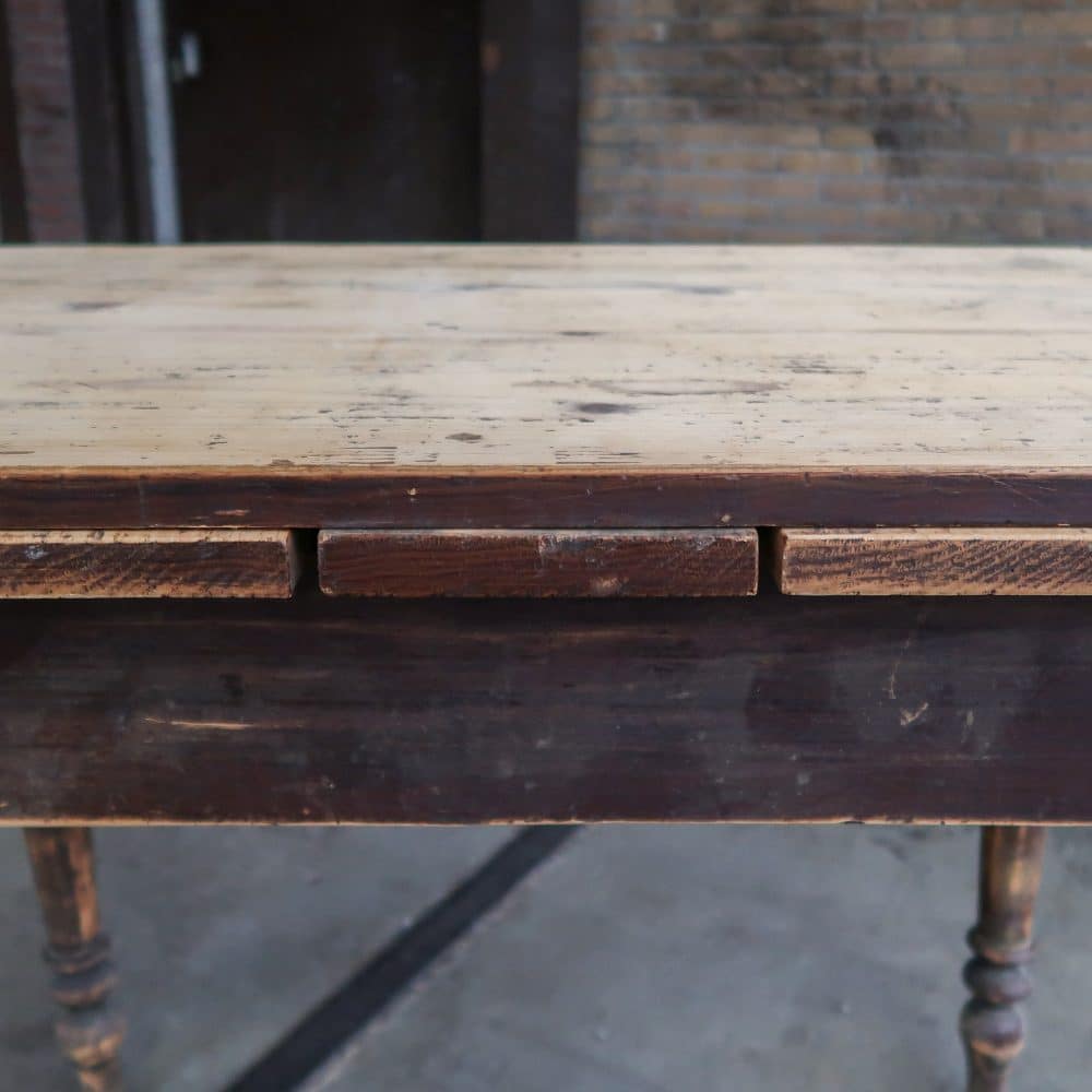 Brocante tafel - uitschuifbaar - Afbeelding 8