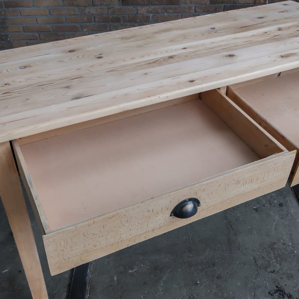 Houten bureau - Afbeelding 3