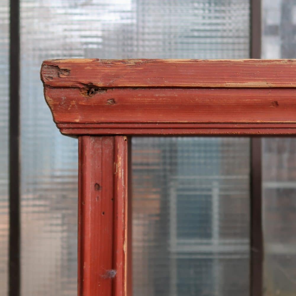 Brocante wandkast met la - Afbeelding 4