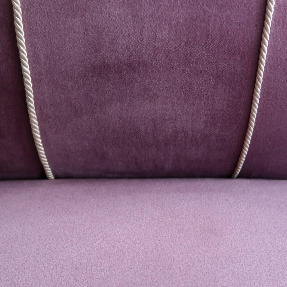 Vintage roze fauteuil - Halabala - Afbeelding 6