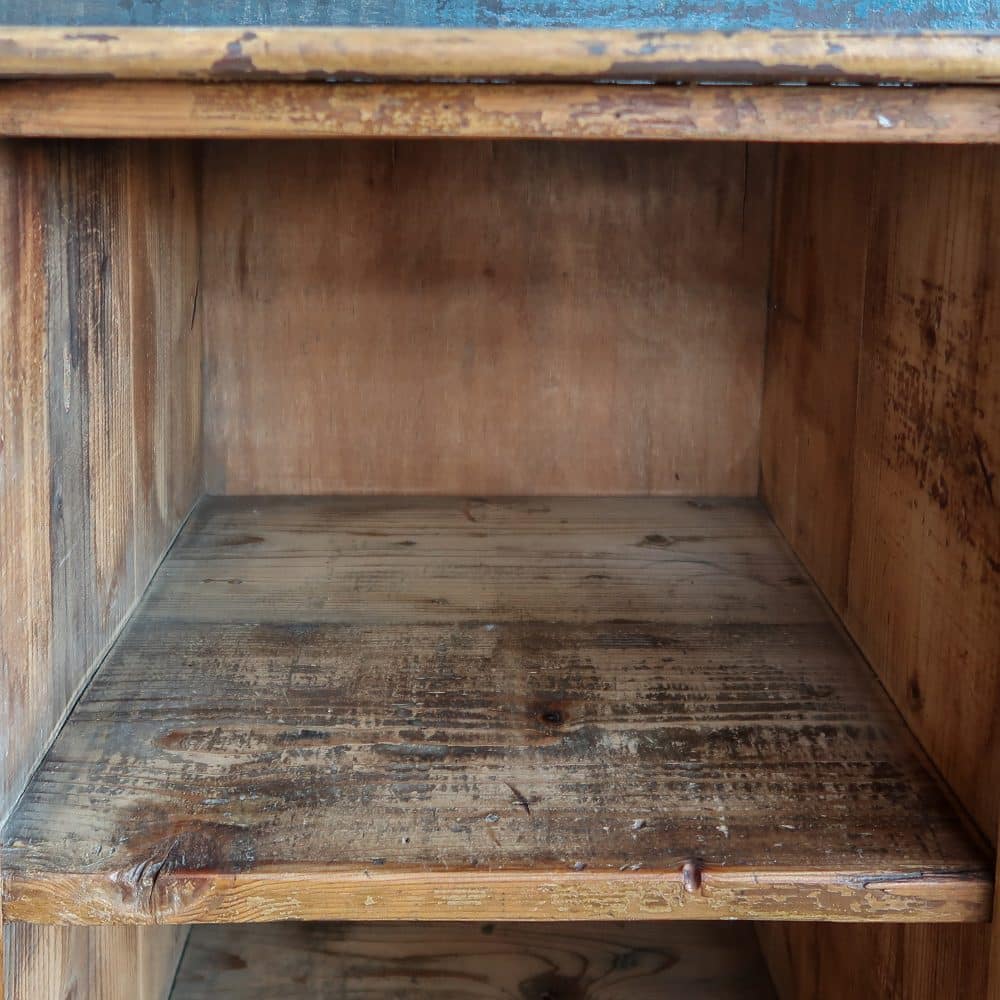 Brocante houten vakkenkast - Afbeelding 5