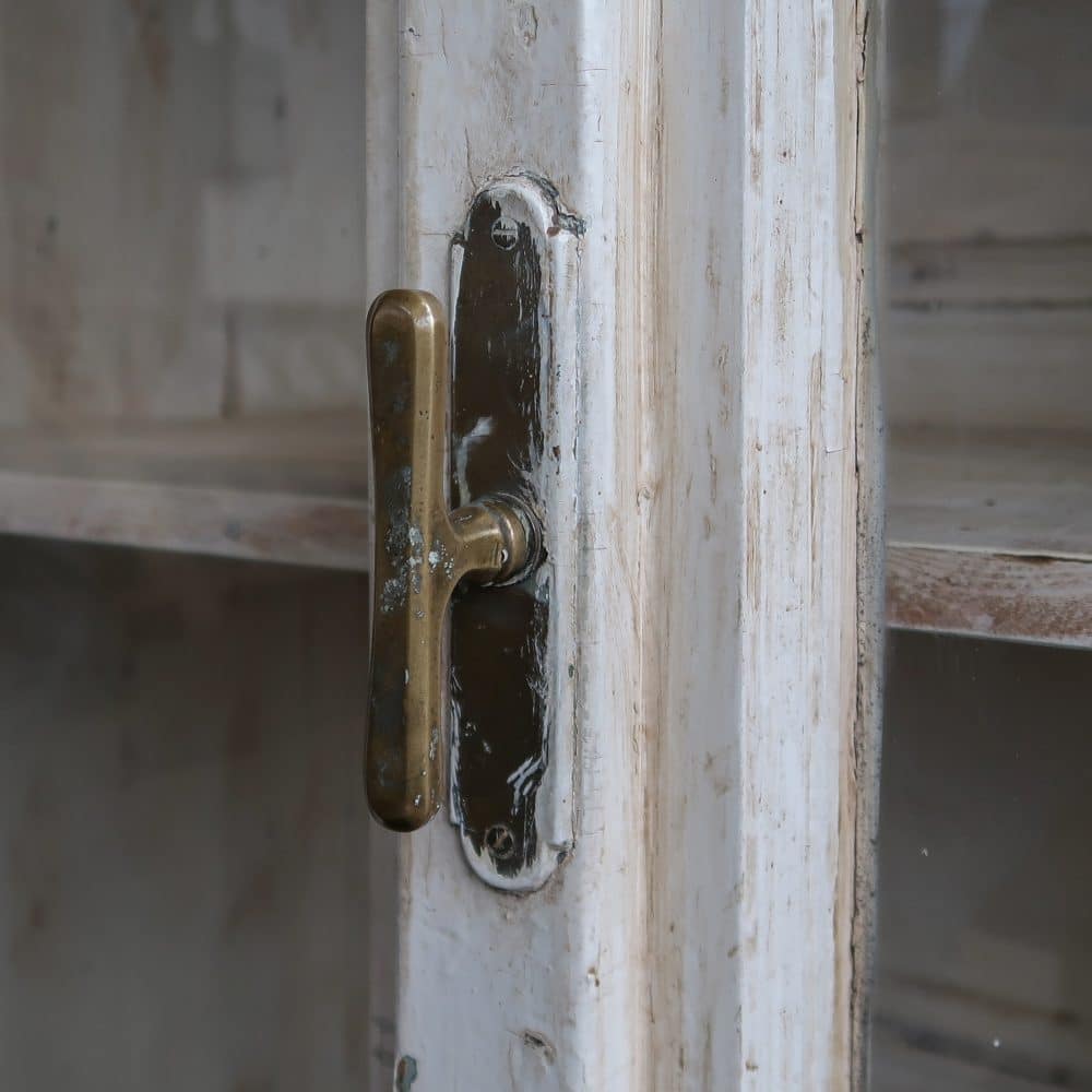 Brocante vitrinekast/dressoir - Afbeelding 12