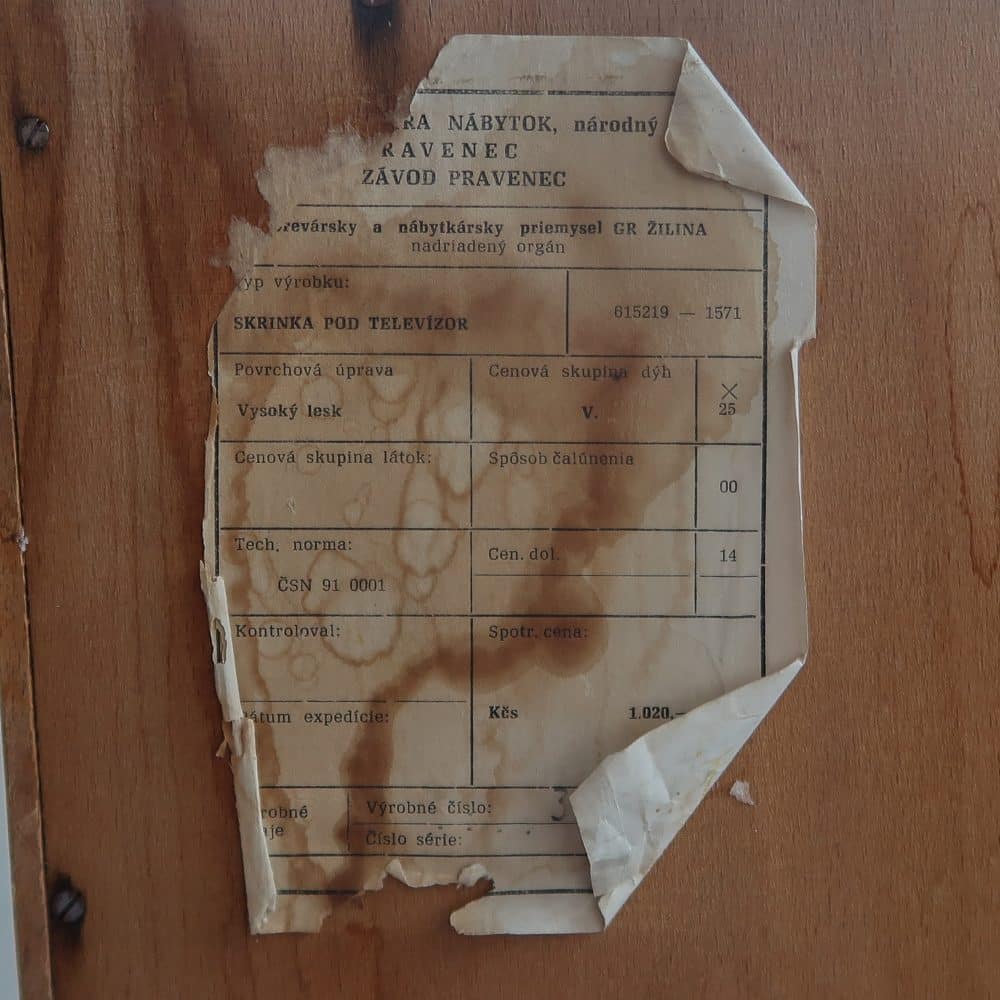 Vintage dressoir - Tatra Nabytok - Afbeelding 11