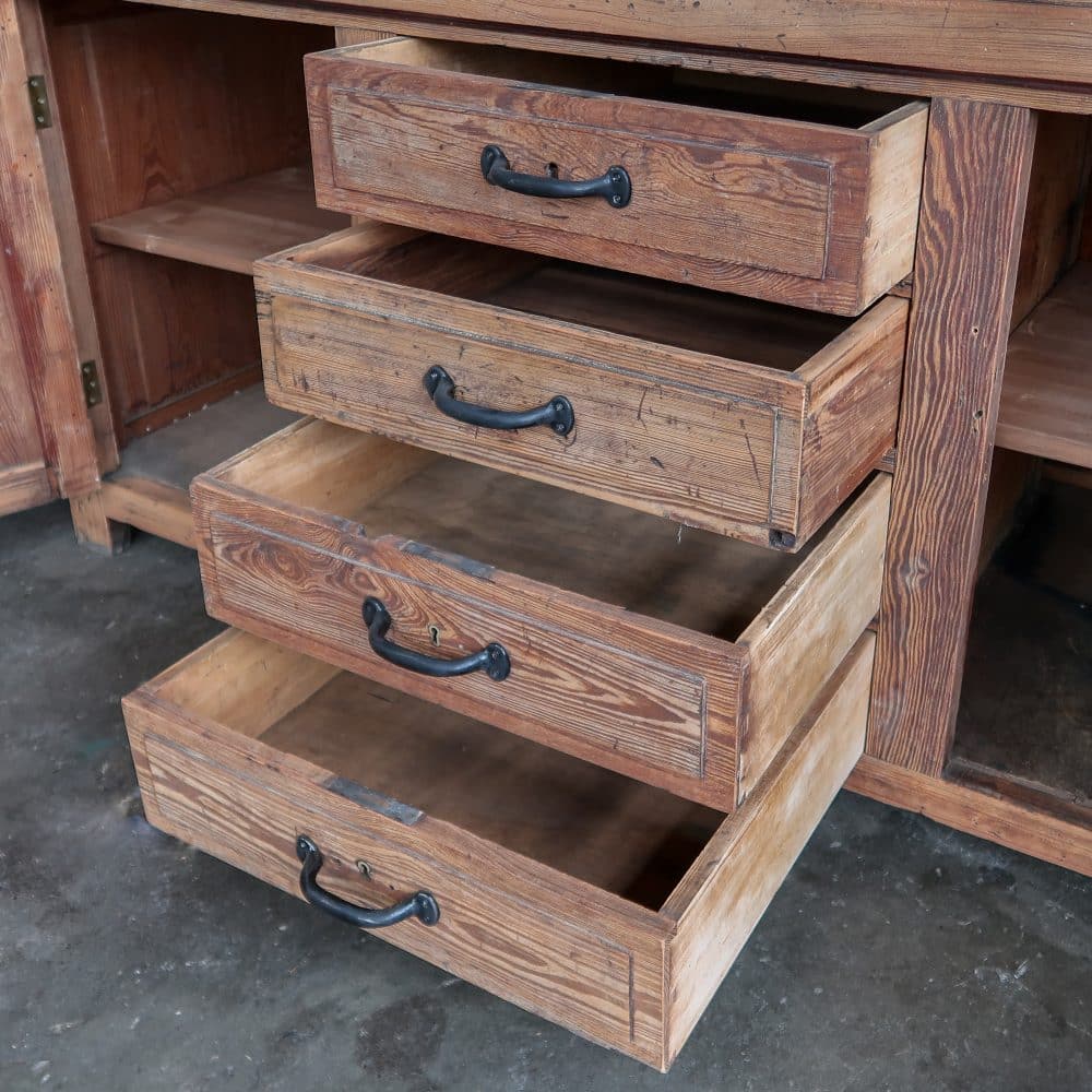 Grote brocante buffetkast - Afbeelding 6