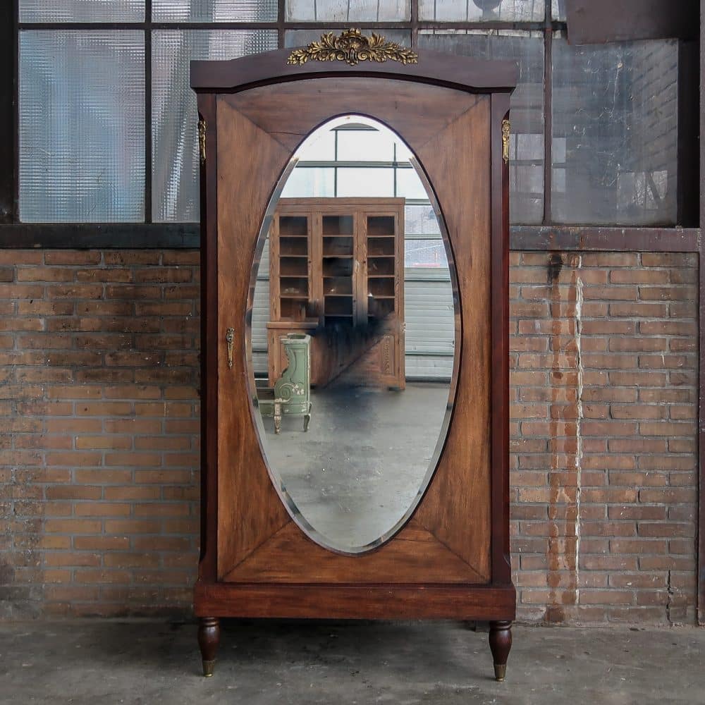 Brocante spiegelkast - demontabel - Afbeelding 2