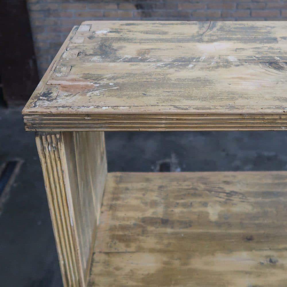 Brocante boekenkast met la - Afbeelding 2