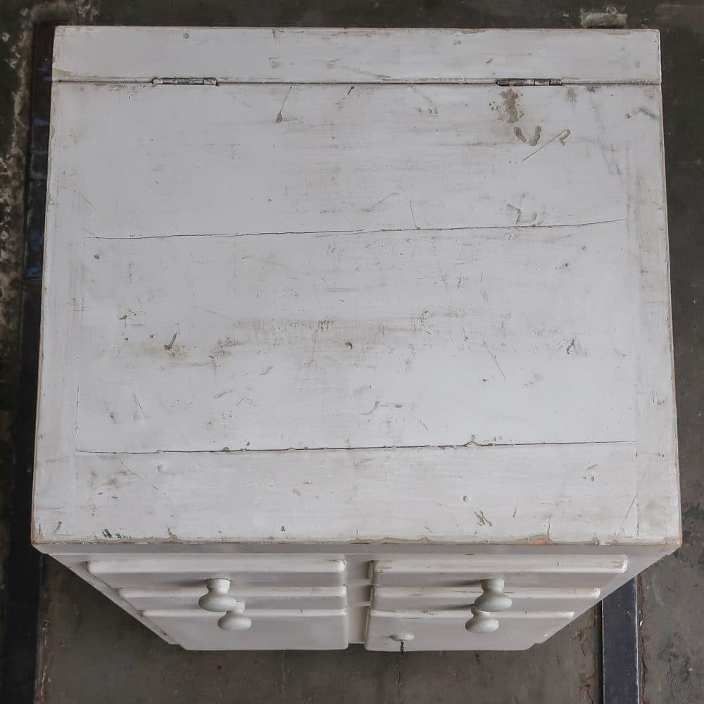Brocante houten wastafel - Afbeelding 8