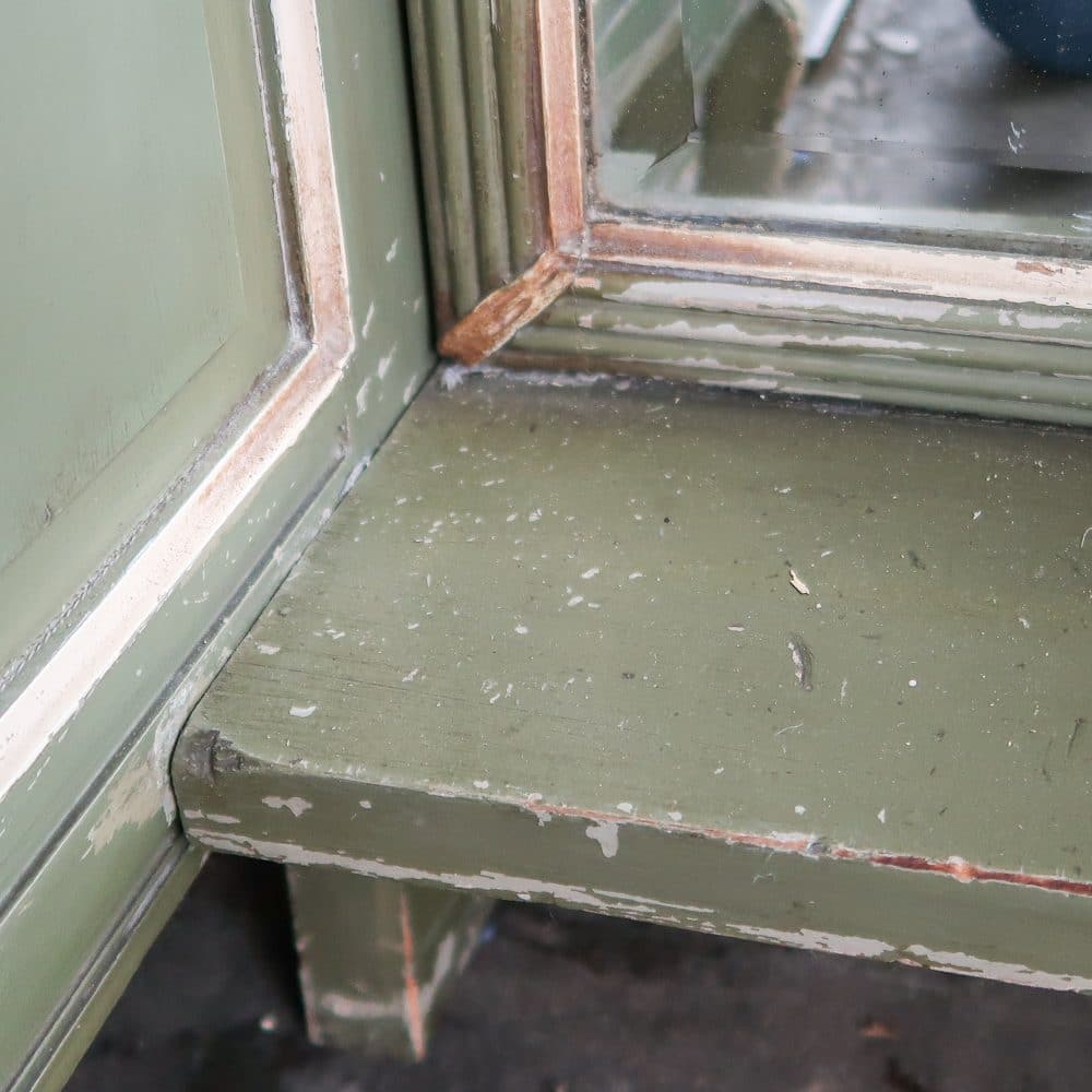 Brocante kaptafel met kandelaars - Afbeelding 10