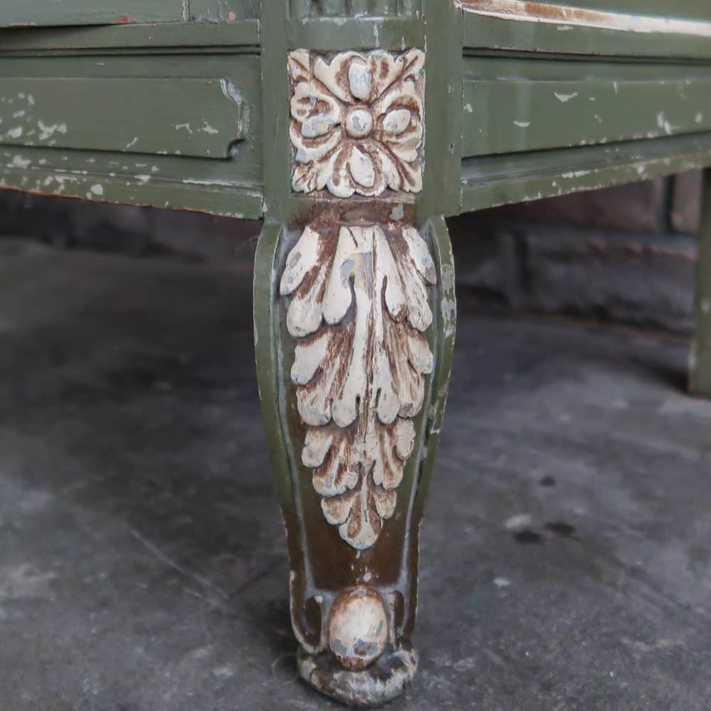 Brocante kaptafel met kandelaars - Afbeelding 13