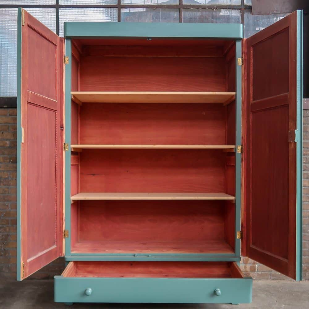 Brocante linnenkast - Afbeelding 3