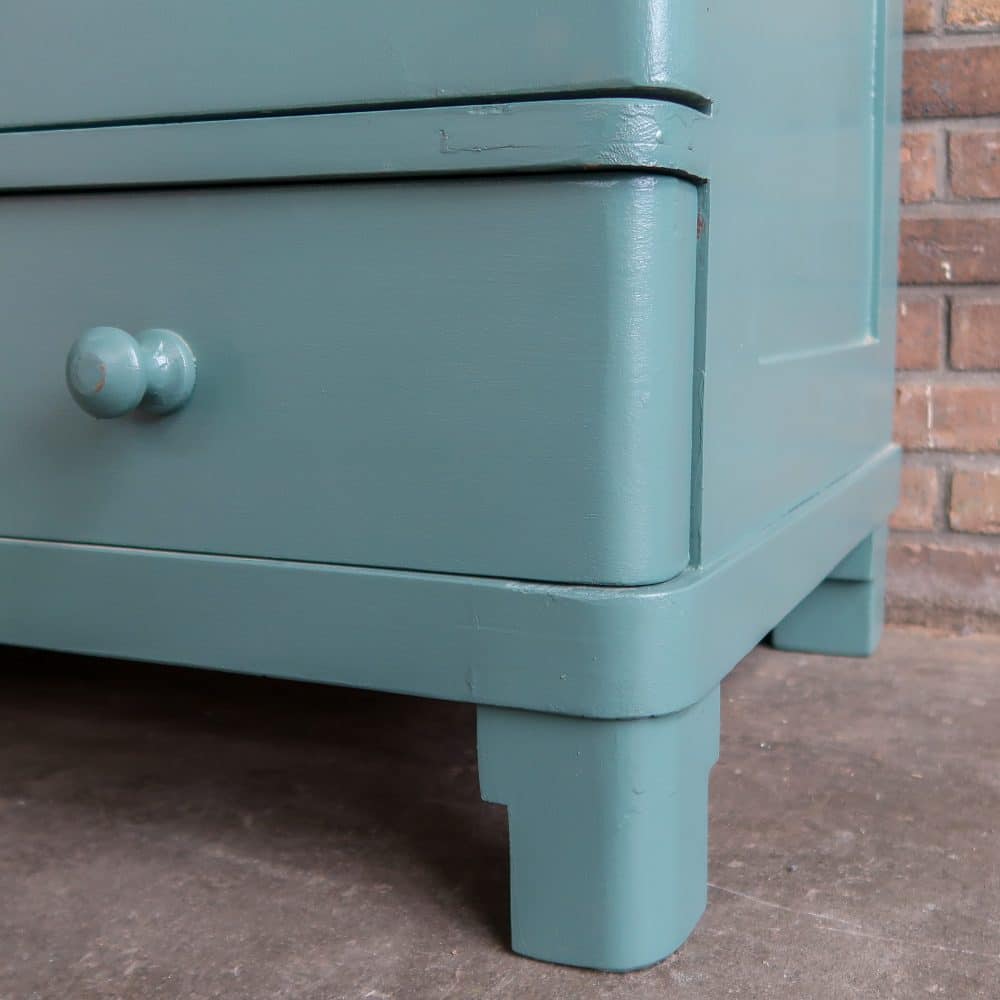 Brocante linnenkast - Afbeelding 10
