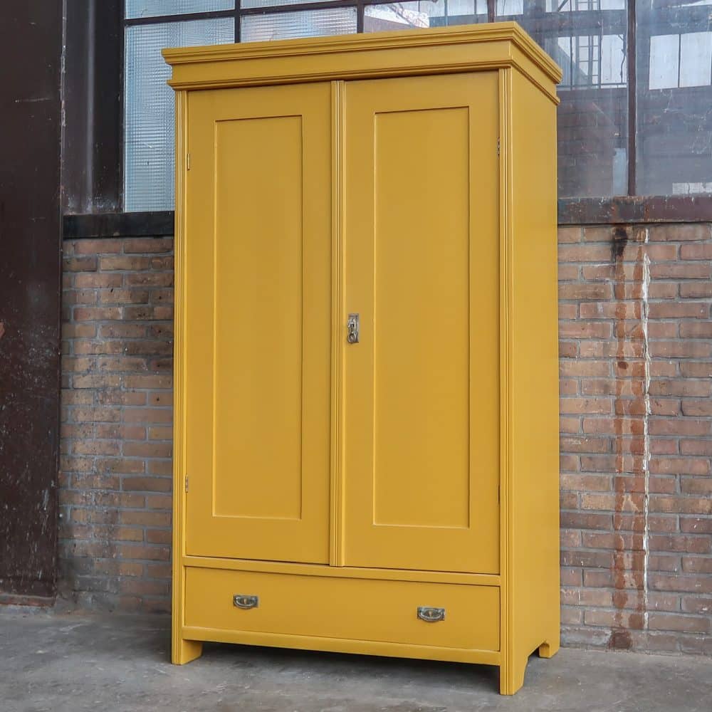 Brocante linnenkast - Afbeelding 2