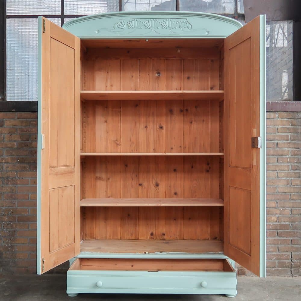 Brocante linnenkast - Afbeelding 3